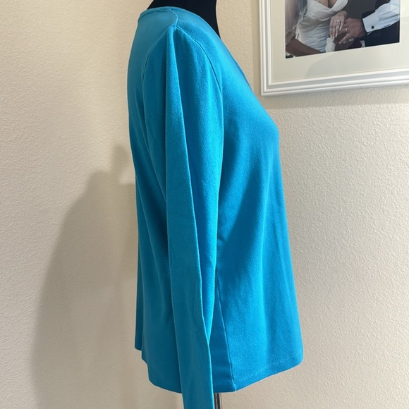 Karen Scott V neck tee - Picture 4 of 5